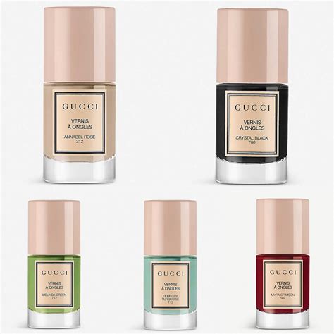 gucci nail polish black|Gucci nail polish 2020.